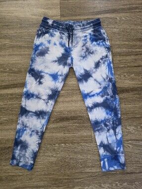 Wonder Nation Blue Tie-Dye Joggers – Kids XL / Adult XS–S 💙🤍